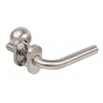 Kruk-knop garnituur L model rvs