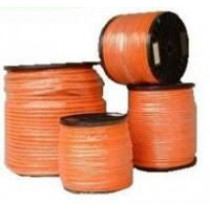 Polypropyleen koord  6 mm. Oranje  (rol a 100 meter)