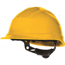 Deltaplus bouwhelm QUARTZ UP III geel