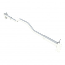 SecuBar barrierestang Combi wit epoxy 68-87cm