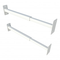 SecuBar barriere-stang Duo wit epoxy 31-55cm