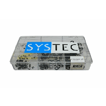 Systec assortimentsdoos 9-vaks asborgring blank Din 6799