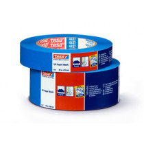 Tesa UV bestendige maskeringstape blauw 25mm x 50 meter