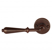 Utensil Legno deurkruk op rozet 50x50mm met veer