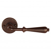 Utensil Legno deurkruk op rozet 50x50mm met veer