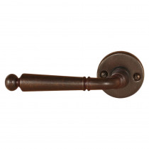 Utensil Legno deurkruk op rozet 50x50mm met veer gatdeel ls