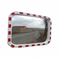 De Raat Security Verkeersveiligheidsspiegels Verkeersspiegel rechthoekig 400 x 600 mm