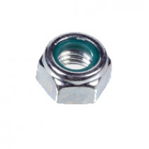 Hoenderdaal Zeskantmoer zelfborgend RVS/A2 M8     (doos a 50st)    DIN985